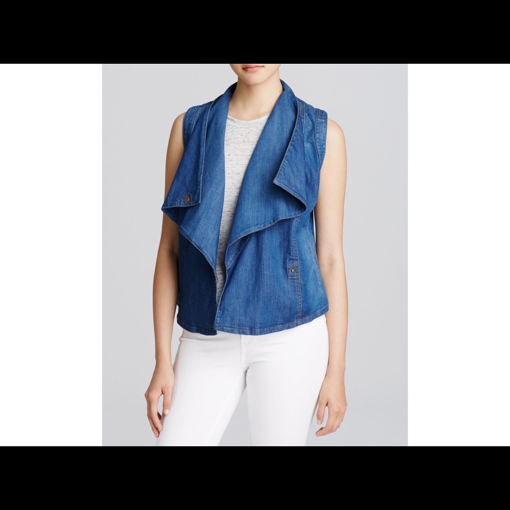 Kut from the Kloth- Asymmestric Denim Vest